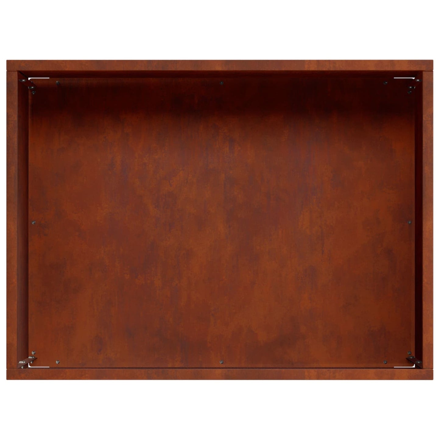 Garden Planter 2 pcs Rusty 40 x 30 x 30 cm Weathering Steel