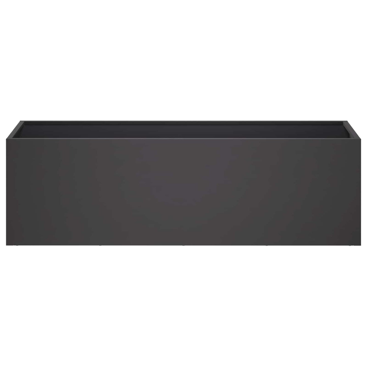 Garden Planter Black 80 x 30 x 30 cm Cold-rolled Steel
