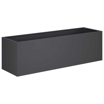 Garden Planter Anthracite 80 x 30 x 30 cm Cold-rolled Steel