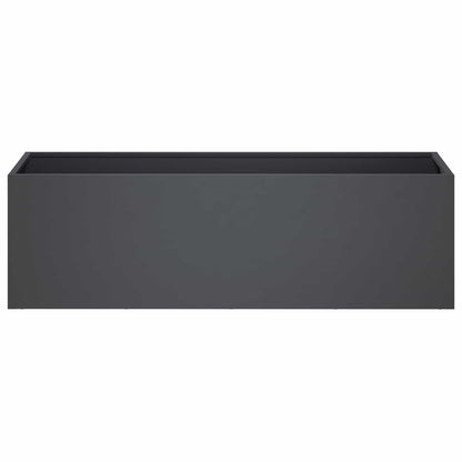 Garden Planter Anthracite 80 x 30 x 30 cm Cold-rolled Steel