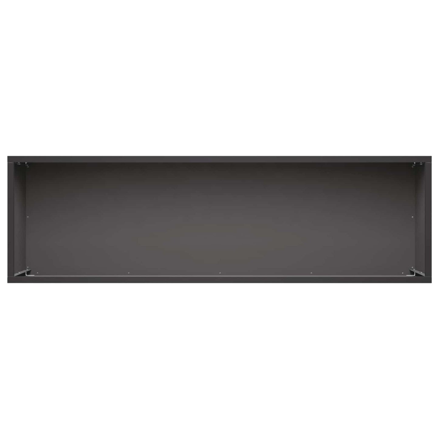 Garden Planter Black 100 x 30 x 30 cm Cold-rolled Steel