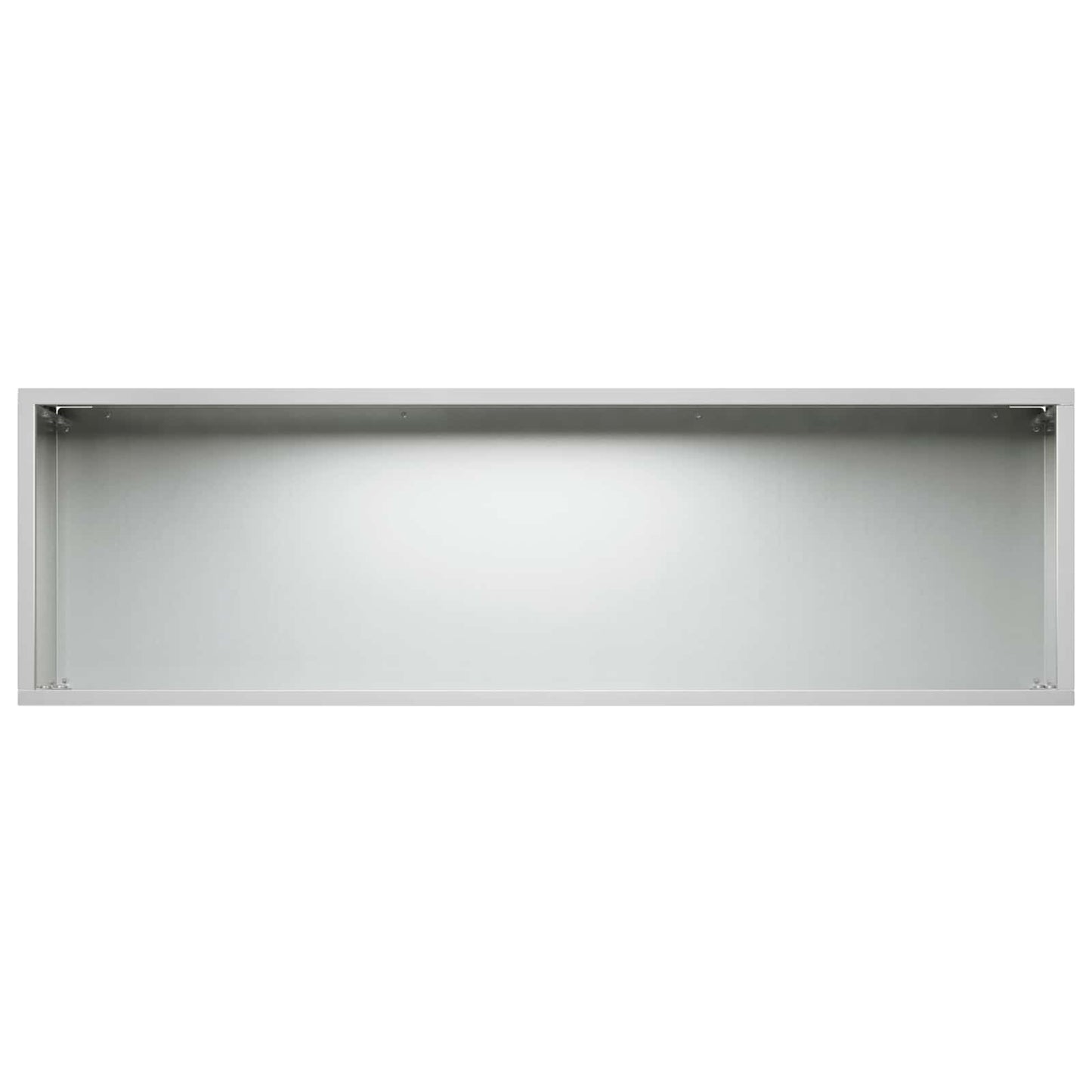 Garden Planter 2 pcs Silver 100 x 30 x 30 cm Galvanised Steel