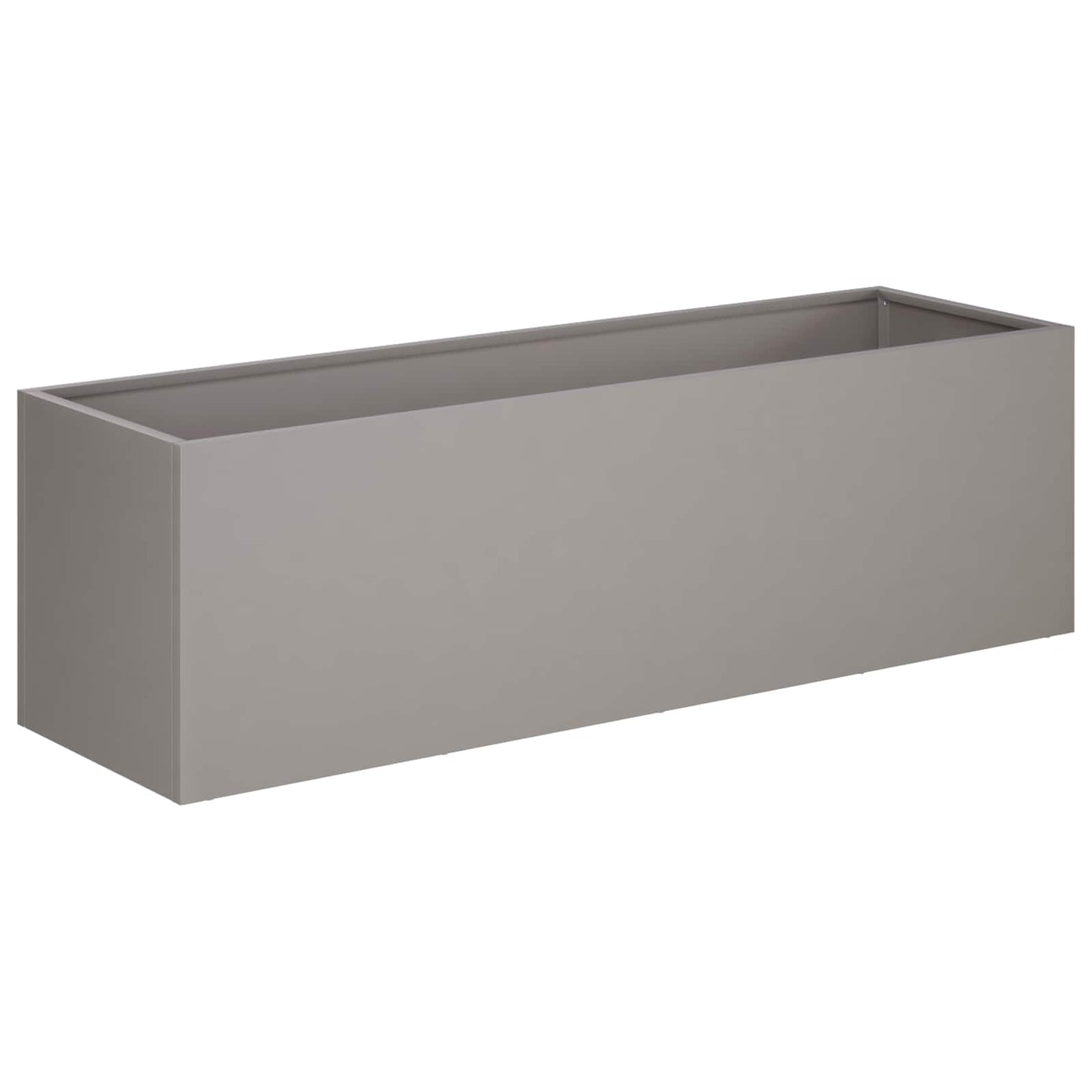 Garden Planter 2 pcs Rusty 100 x 30 x 30 cm Weathering Steel