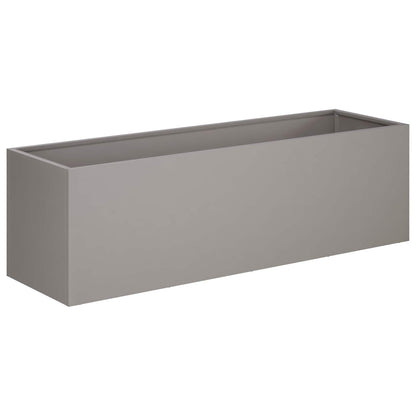 Garden Planter 2 pcs Rusty 100 x 30 x 30 cm Weathering Steel