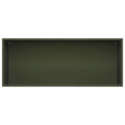 Garden Planter 2 pcs Olive Green 80 x 40 x 40 cm