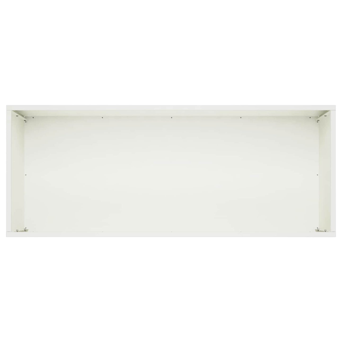 Garden Planter 2 pcs White 100 x 40 x 40 cm Cold-rolled Steel