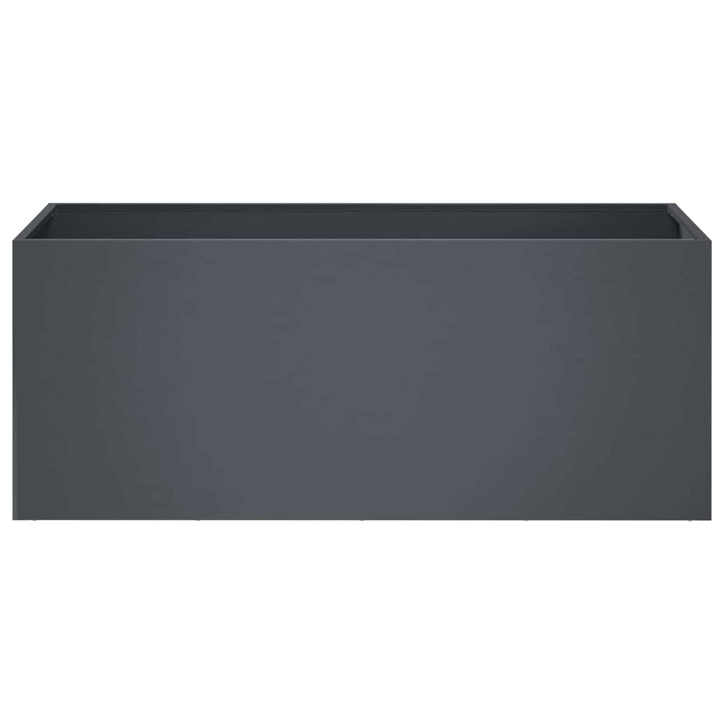 Garden Planter Anthracite 100 x 40 x 40 cm Cold-rolled Steel