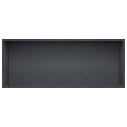 Garden Planter Anthracite 100 x 40 x 40 cm Cold-rolled Steel