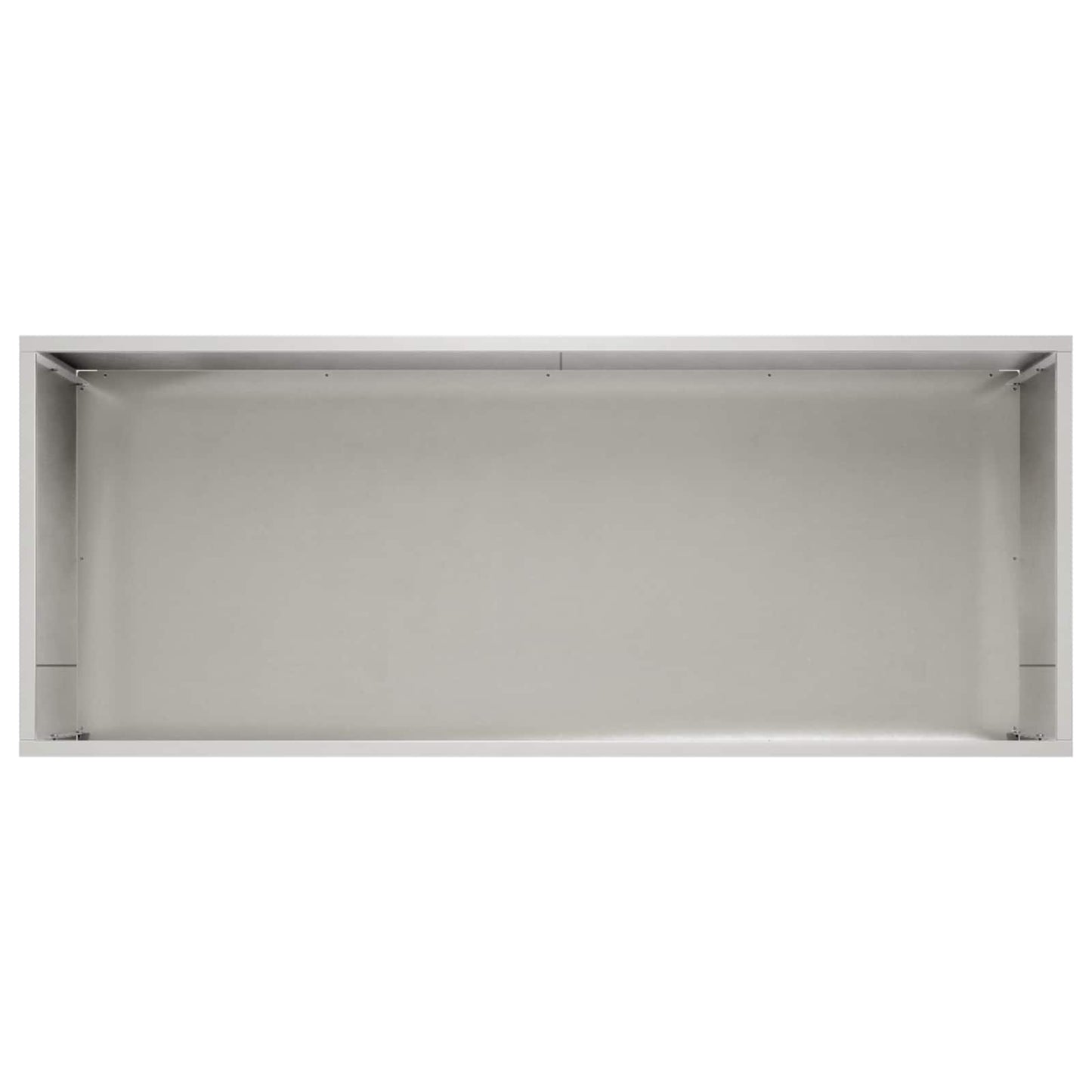 Garden Planter 2 pcs Silver 100 x 40 x 40 cm Stainless Steel
