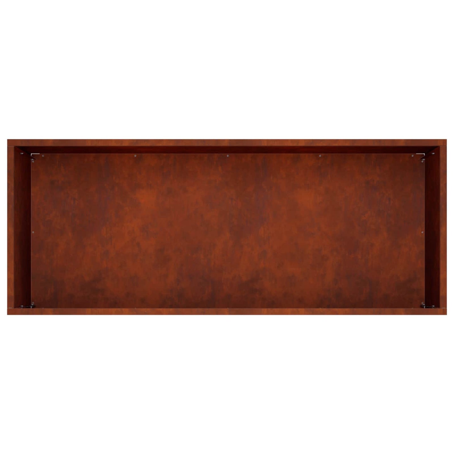 Garden Planter Rusty 100 x 40 x 40 cm Weathering Steel