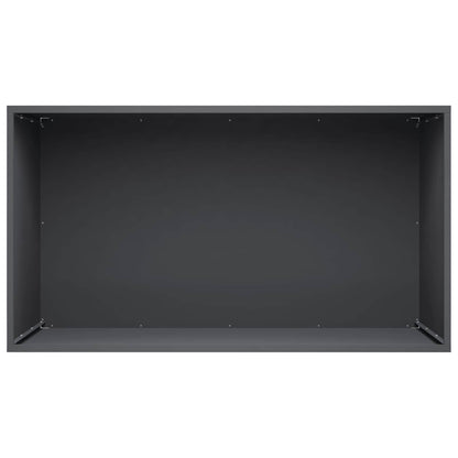 Garden Planter Anthracite 80 x 50 x 50 cm Cold-rolled Steel