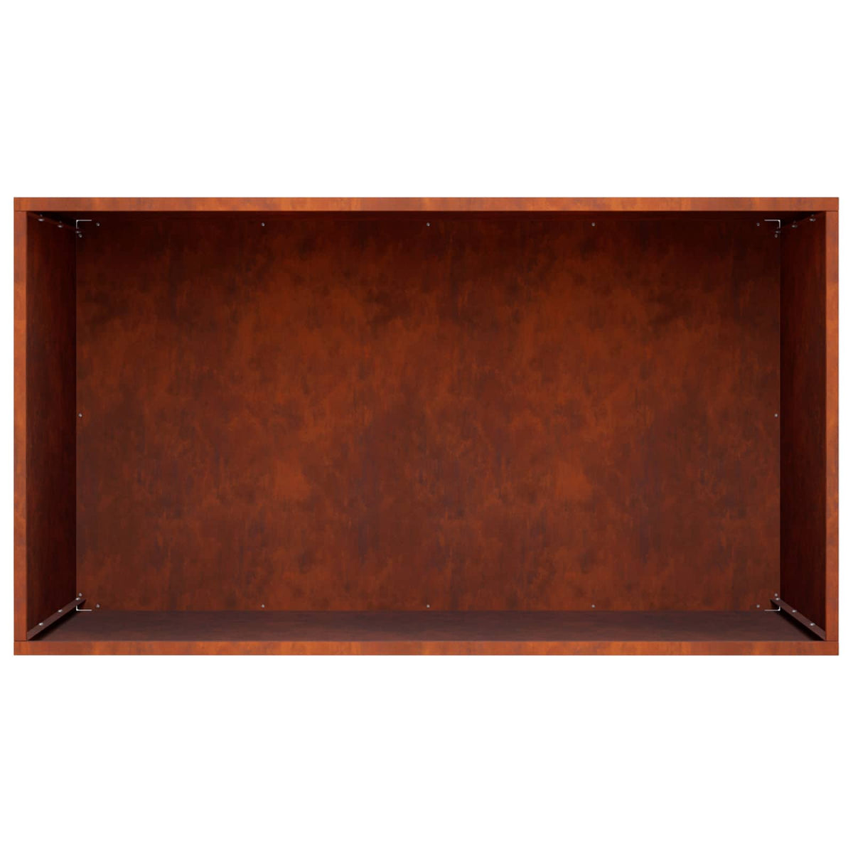 Garden Planter Rusty 80 x 50 x 50 cm Weathering Steel