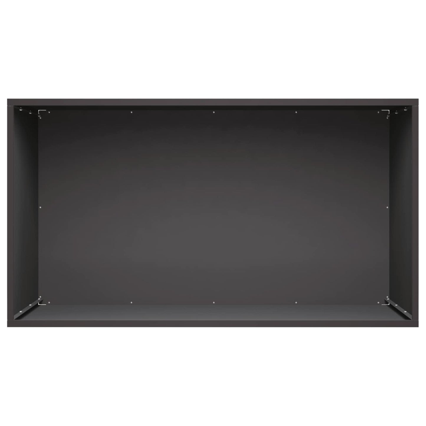 Garden Planter 2 pcs Black 100 x 50 x 50 cm Cold-rolled Steel