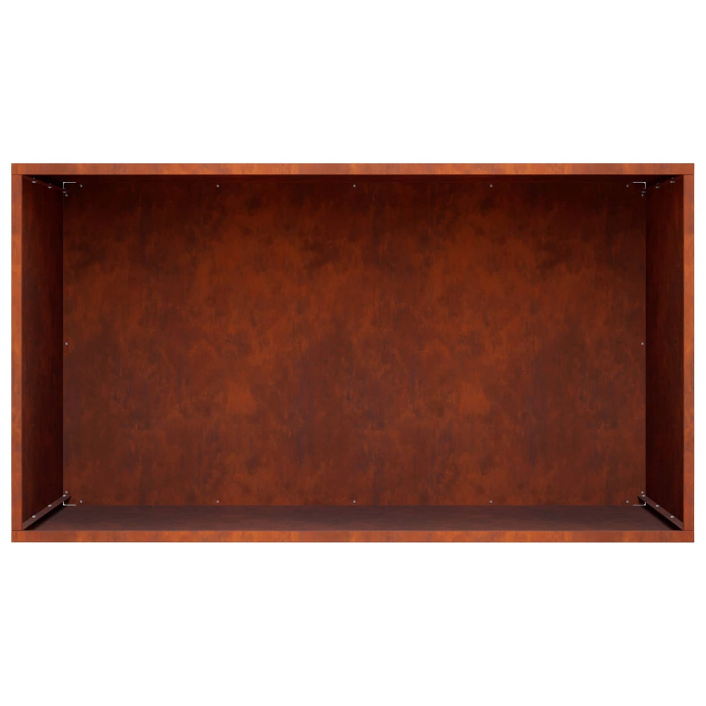 Garden Planter Rusty 100 x 50 x 50 cm Weathering Steel
