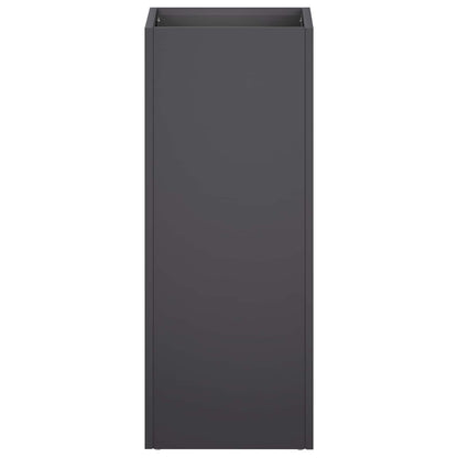 Garden Planter Black 20 x 20 x 40 cm Cold-rolled Steel