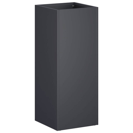 Garden Planter Anthracite 20 x 20 x 40 cm Cold-rolled Steel