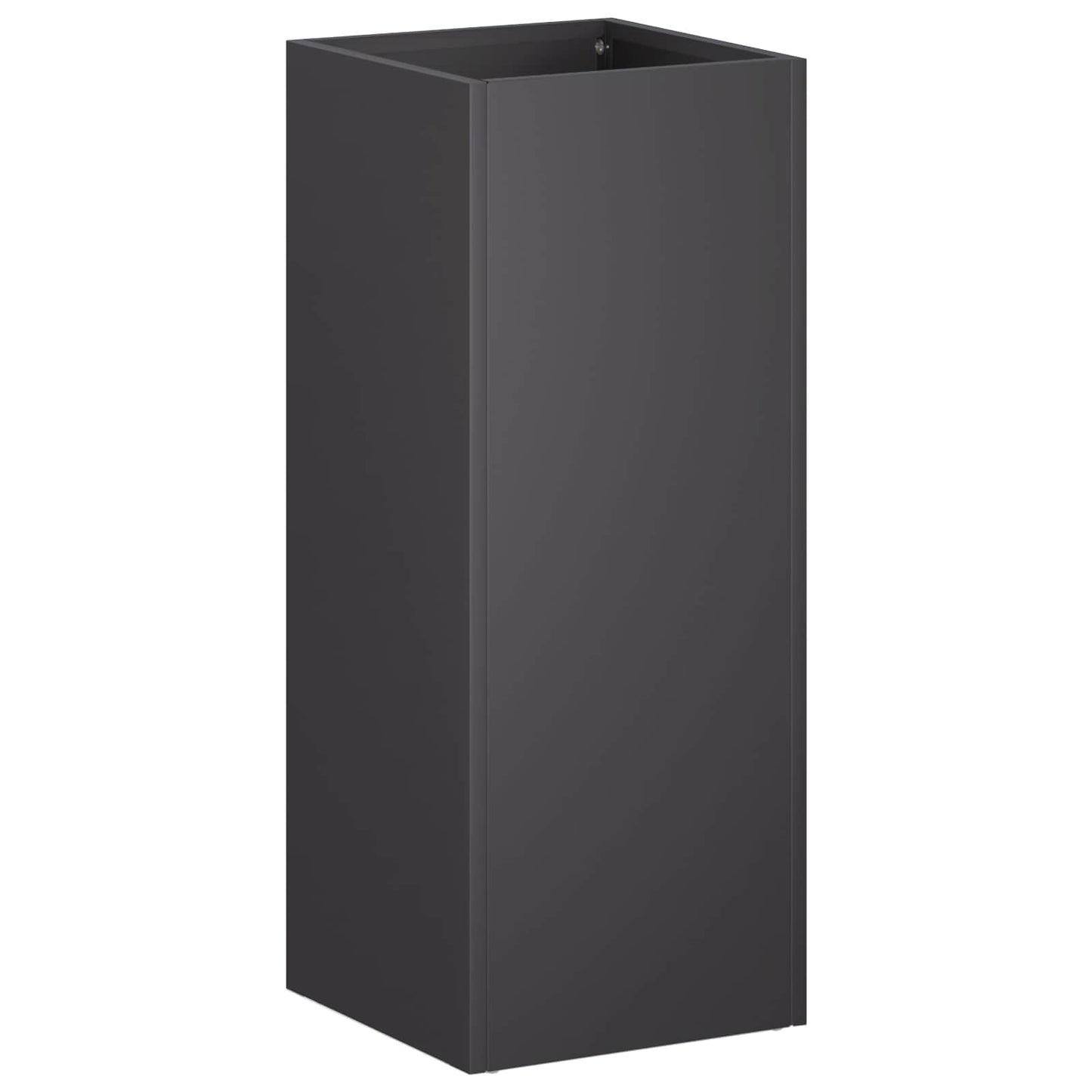 Garden Planter Black 20 x 20 x 50 cm Cold-rolled Steel