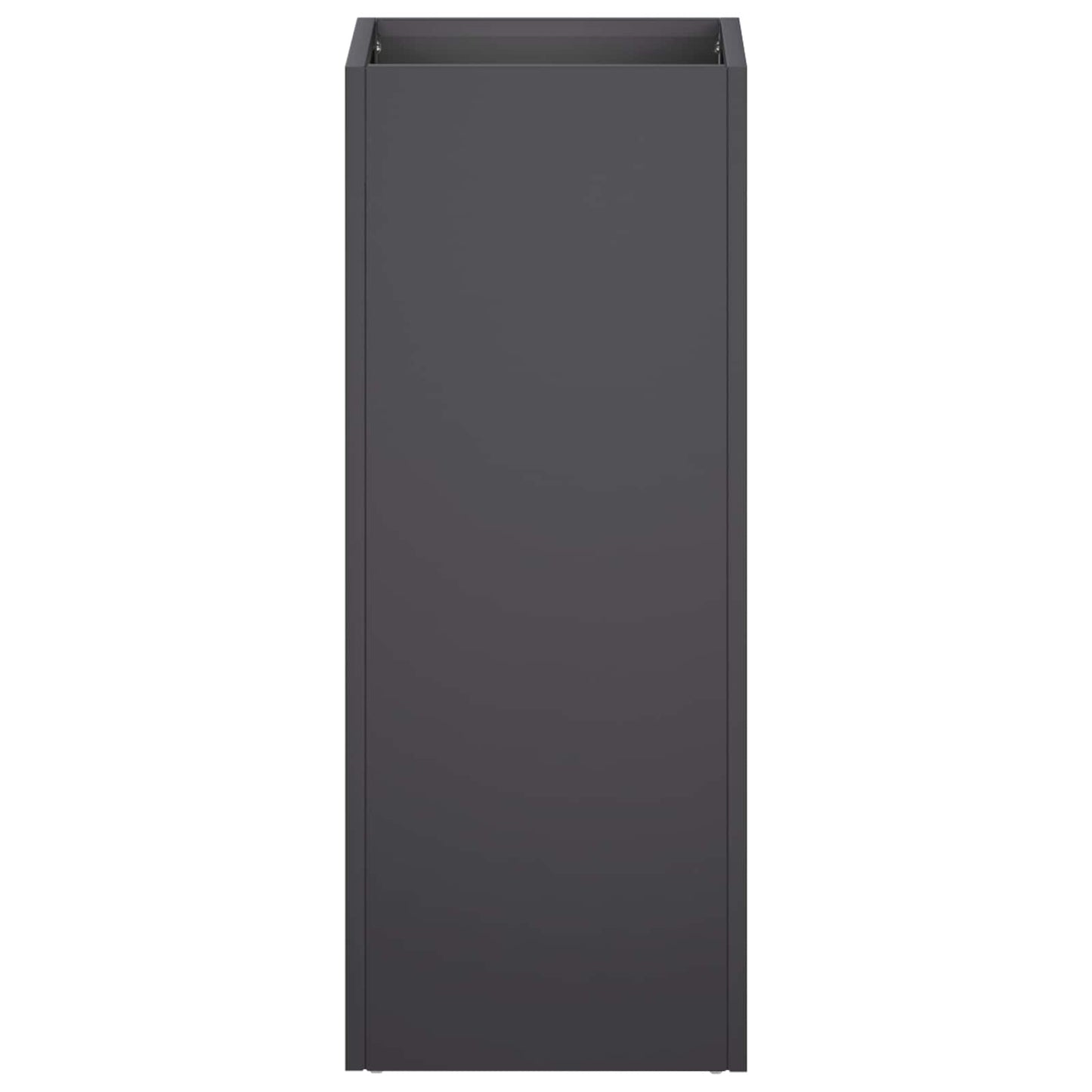 Garden Planter Black 20 x 20 x 50 cm Cold-rolled Steel