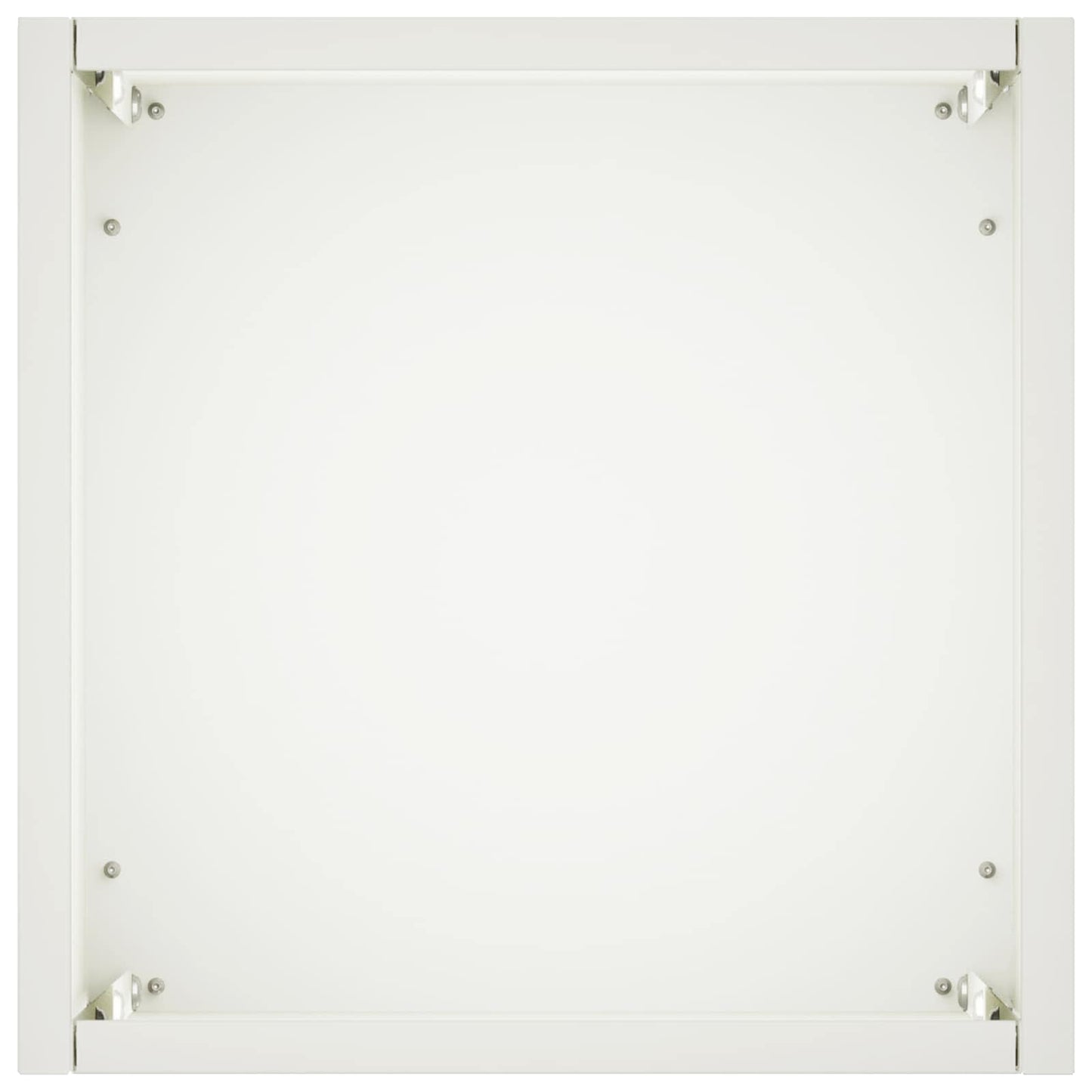 Garden Planter 2 pcs White 20 x 20 x 50 cm Cold-rolled Steel