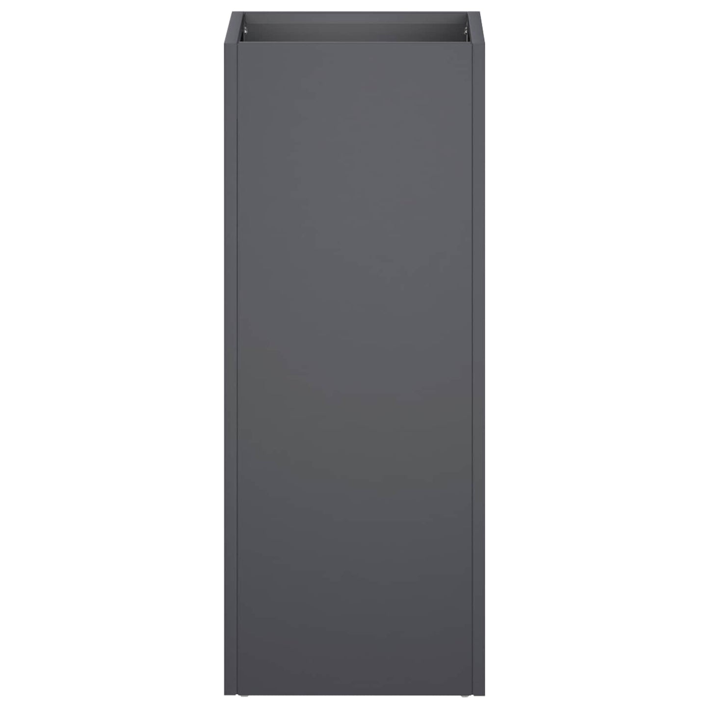 Garden Planter Anthracite 20 x 20 x 50 cm Cold-rolled Steel