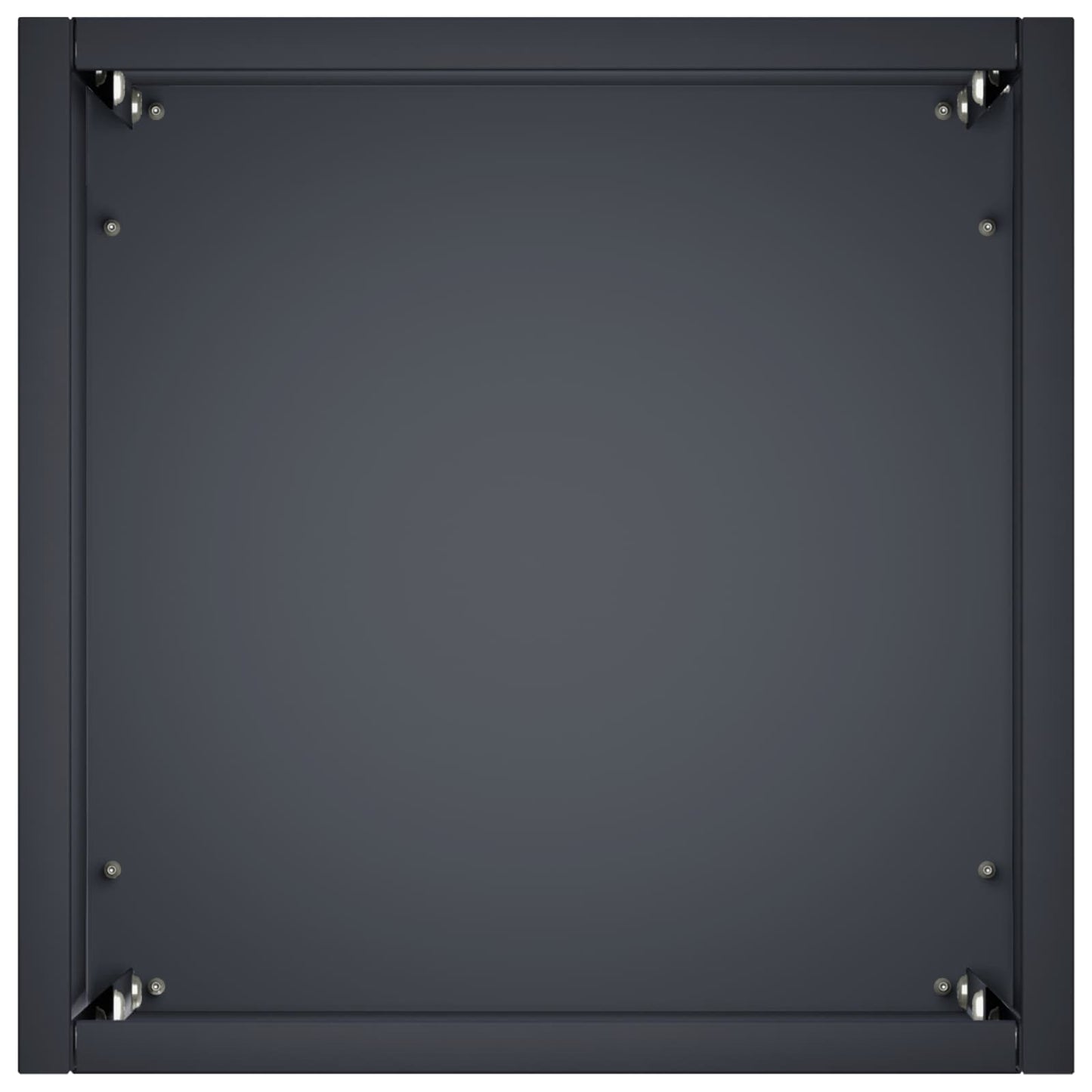 Garden Planter Anthracite 20 x 20 x 50 cm Cold-rolled Steel