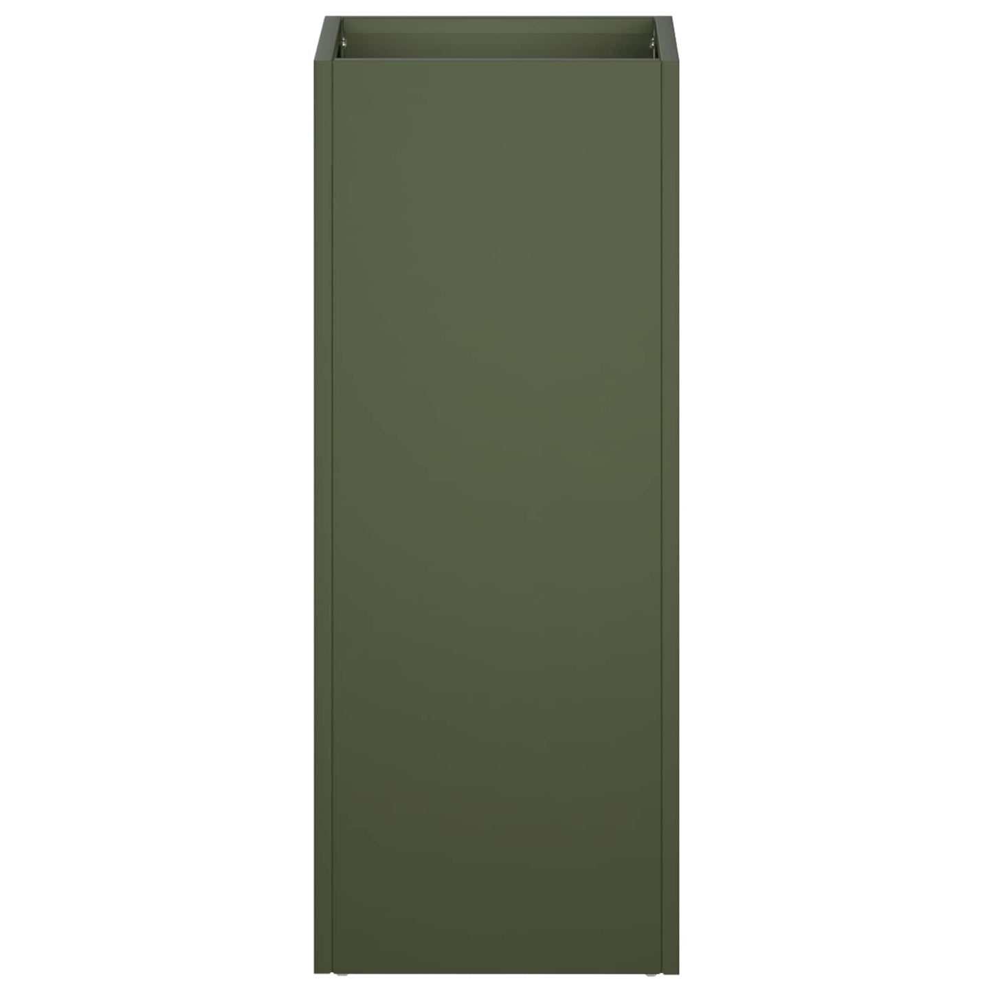 Garden Planter 2 pcs Olive Green 20 x 20 x 50 cm