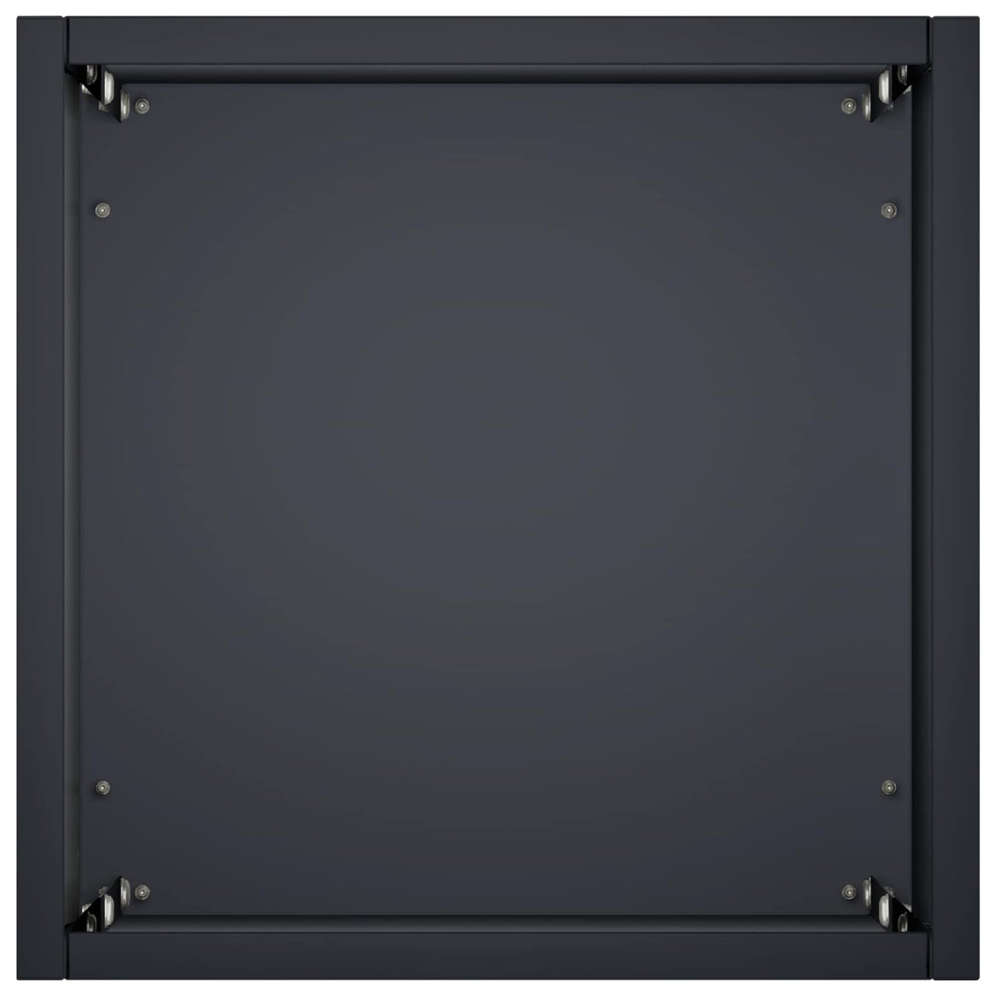 Garden Planter Anthracite 20 x 20 x 75 cm Cold-rolled Steel