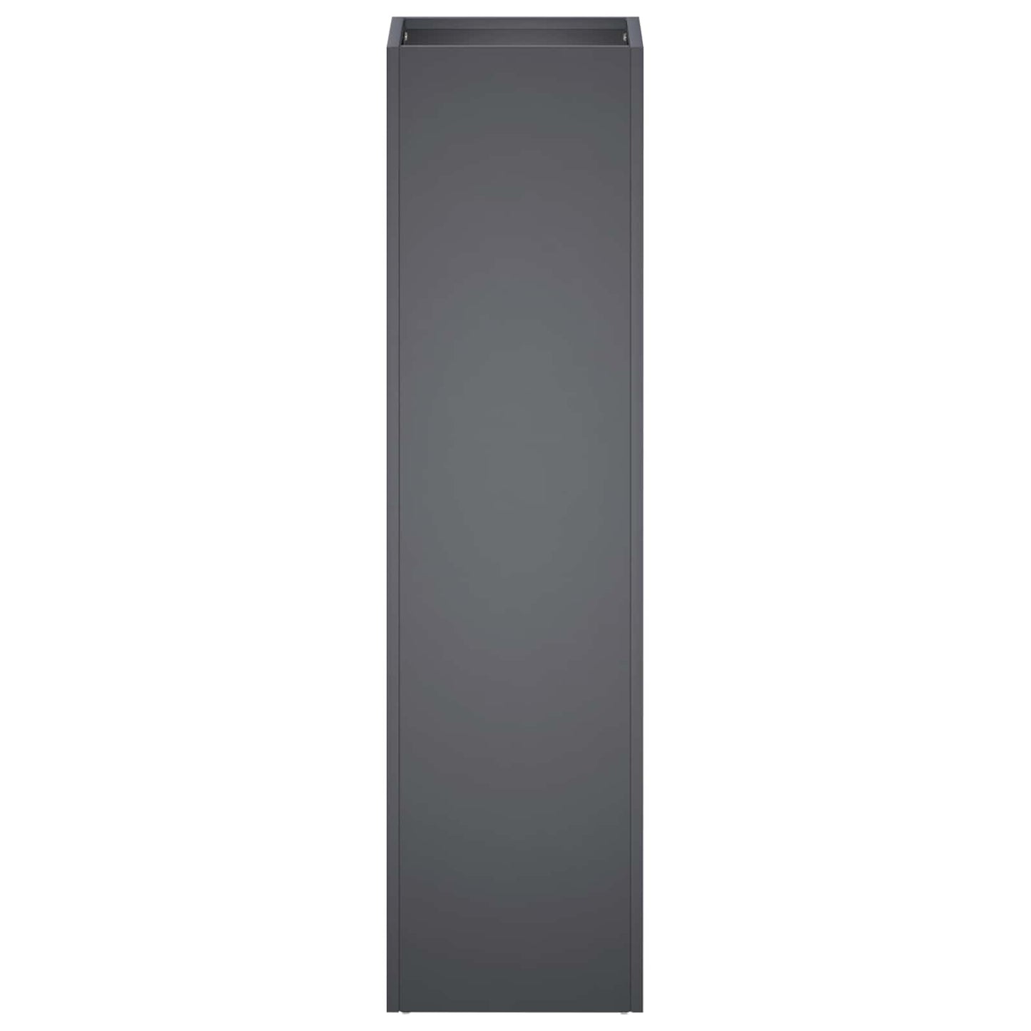 Garden Planter 2 pcs Anthracite 20 x 20 x 75 cm