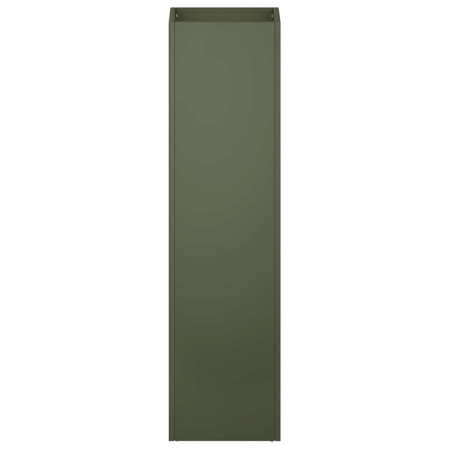Garden Planter 2 pcs Olive Green 20 x 20 x 75 cm