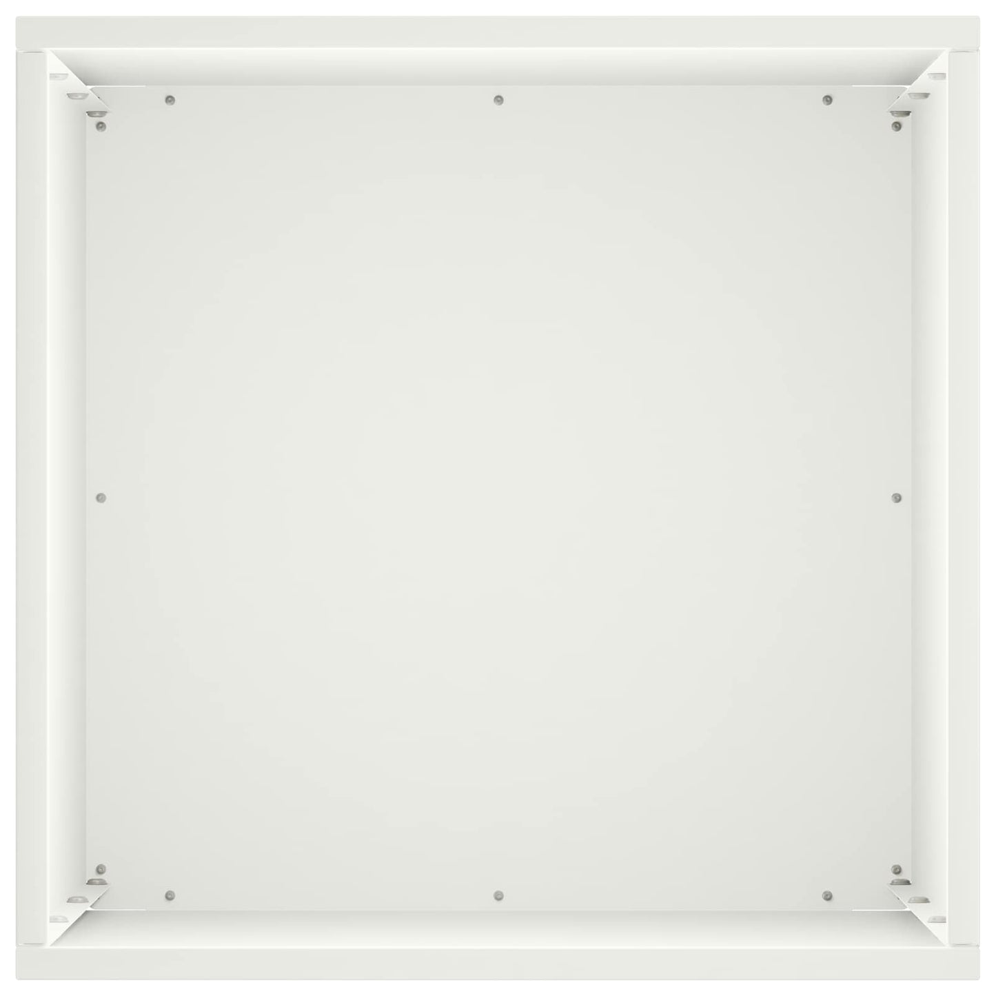 Garden Planter White 30 x 30 x 40 cm Cold-rolled Steel