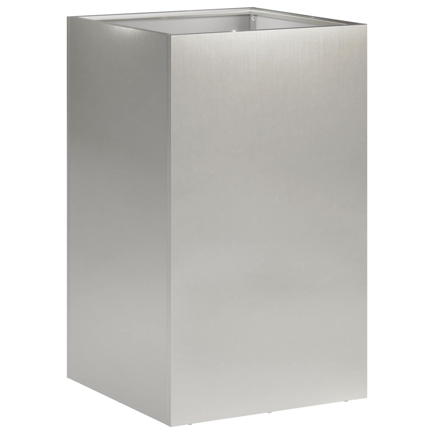 Garden Planter Silver 30 x 30 x 40 cm Stainless Steel