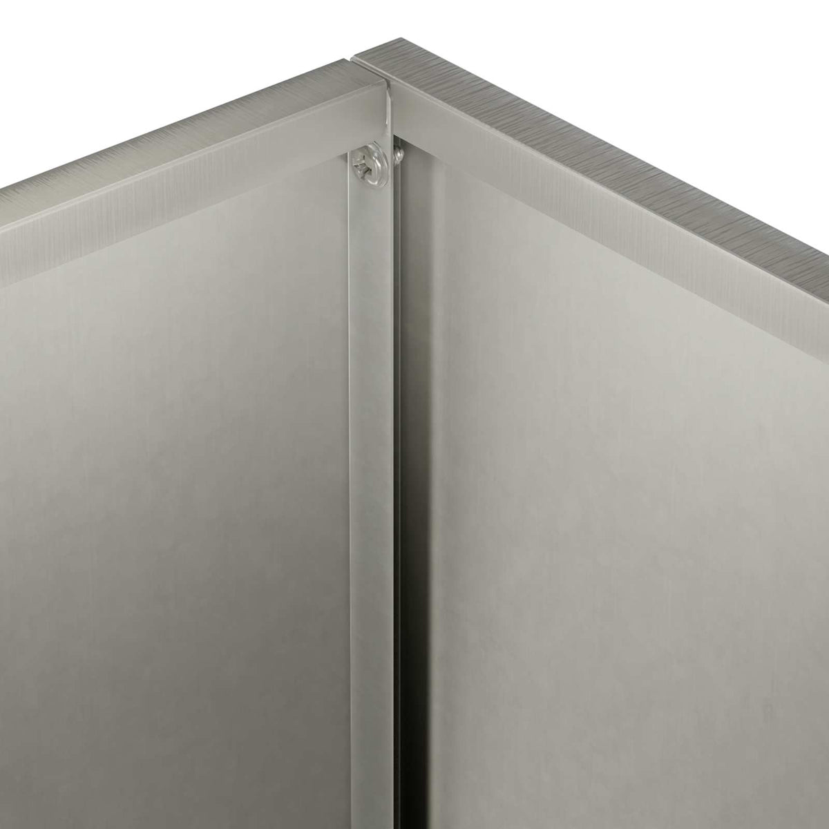 Garden Planter 2 pcs Silver 30 x 30 x 40 cm Stainless Steel