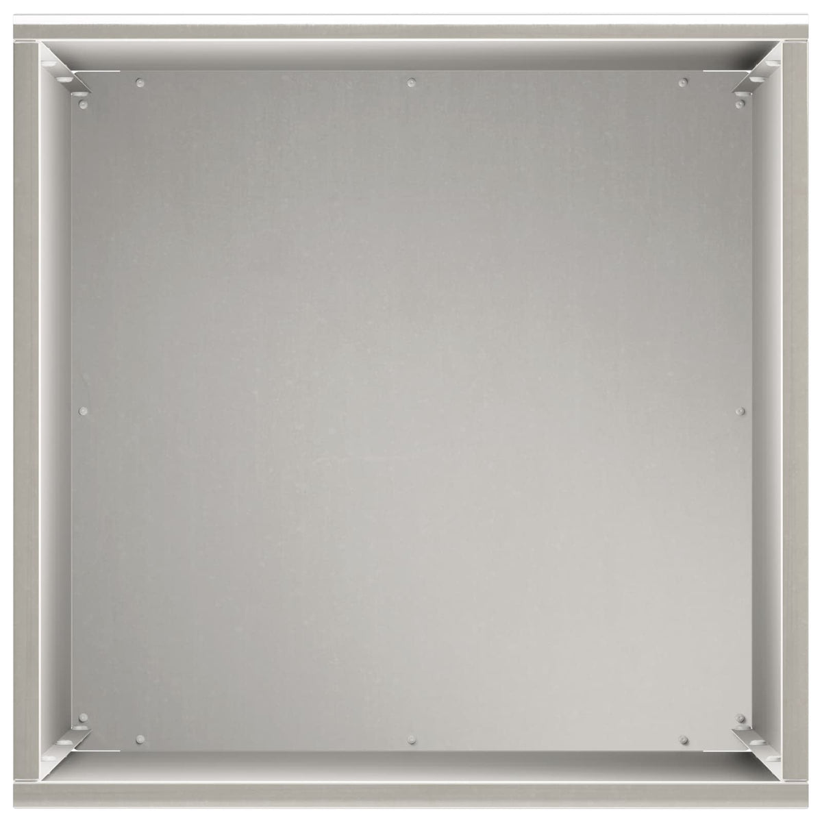 Garden Planter 2 pcs Silver 30 x 30 x 40 cm Stainless Steel