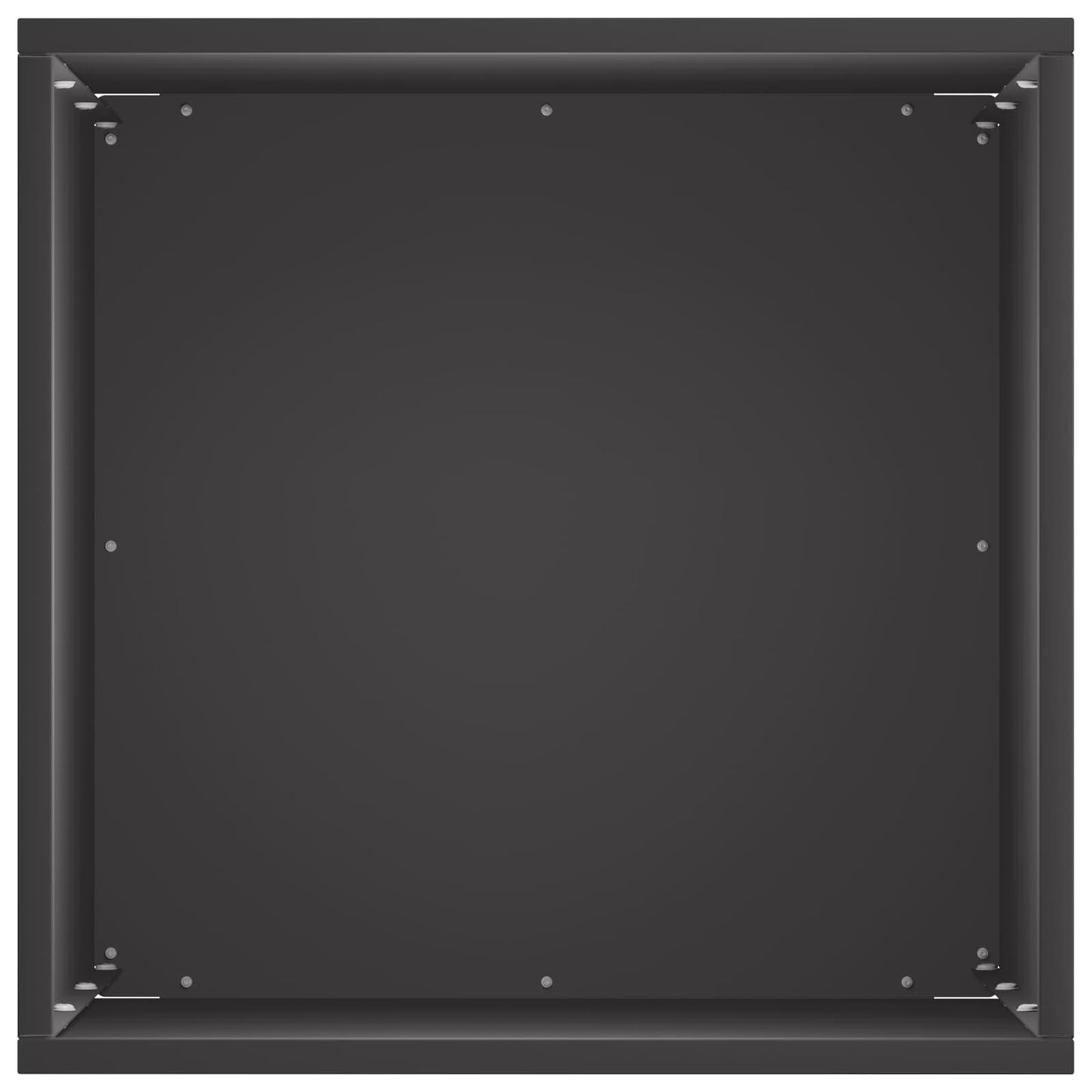 Garden Planter 2 pcs Black 30 x 30 x 50 cm Cold-rolled Steel