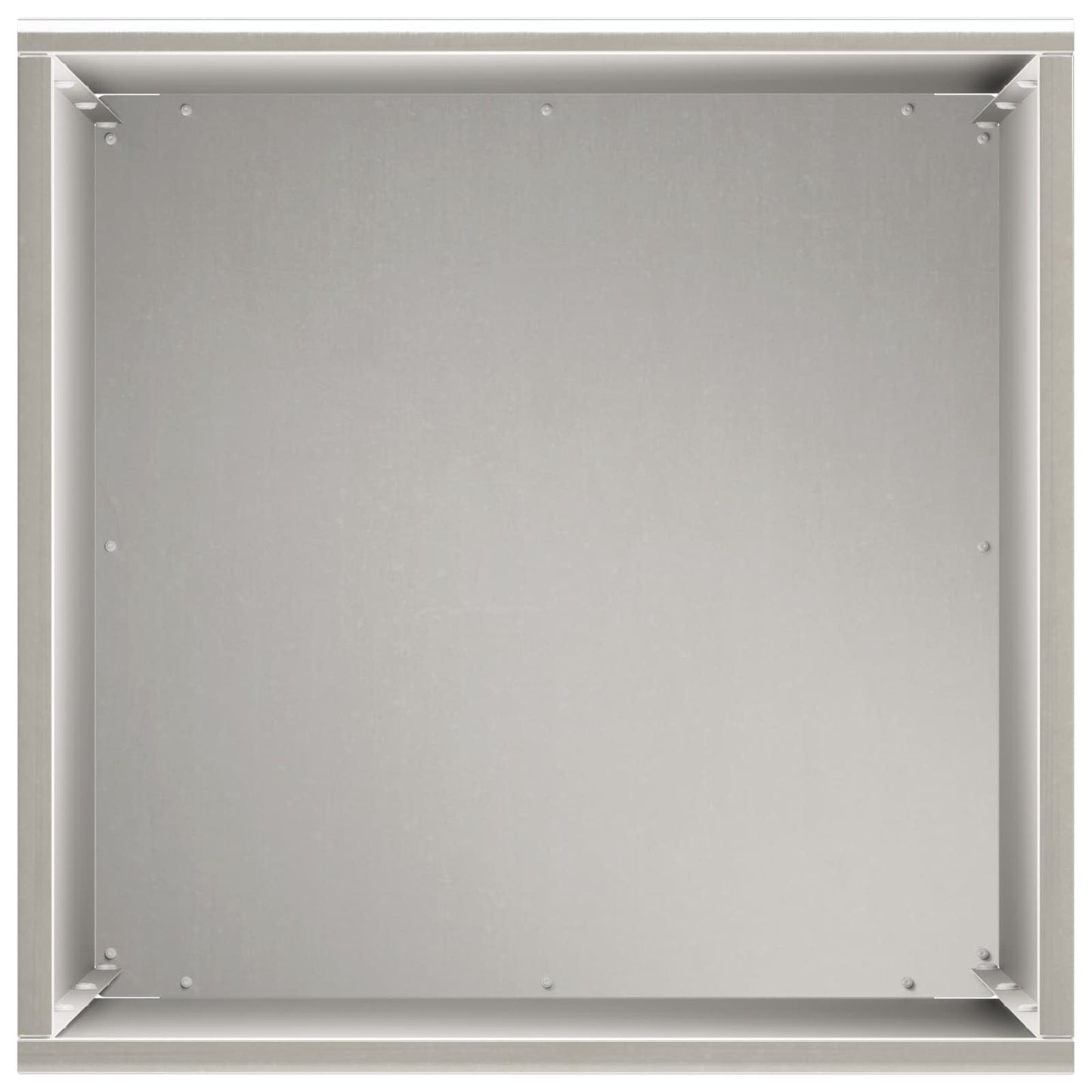 Garden Planter 2 pcs Silver 30 x 30 x 50 cm Stainless Steel