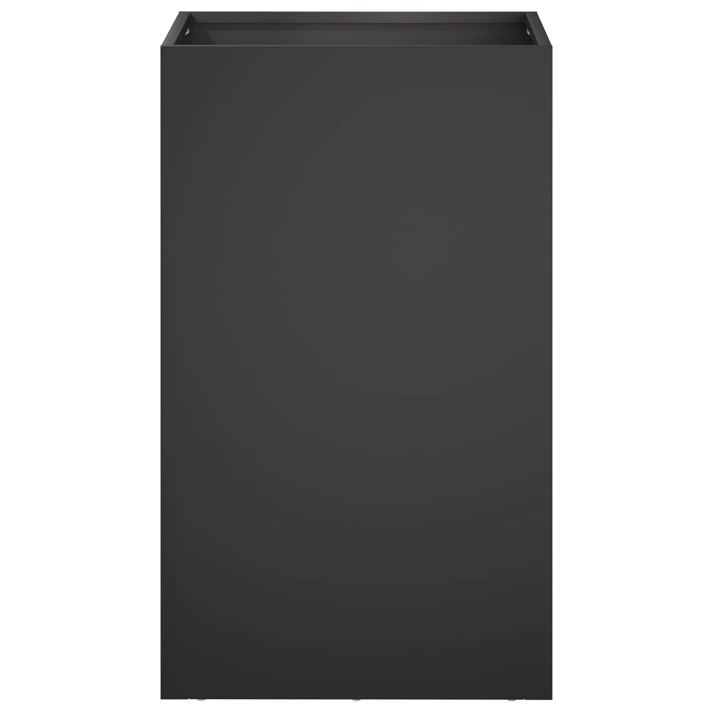 Garden Planter 2 pcs Black 40 x 40 x 50 cm Cold-rolled Steel