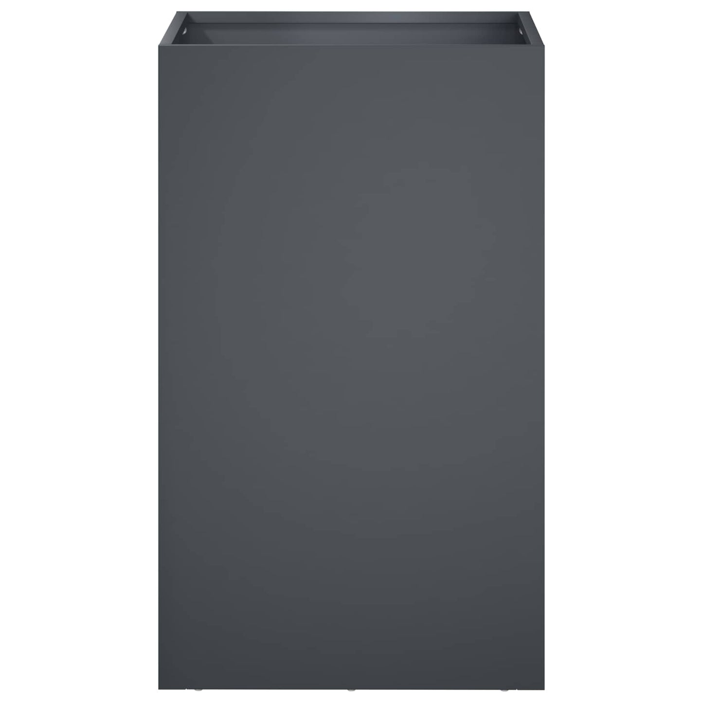 Garden Planter Anthracite 40 x 40 x 50 cm Cold-rolled Steel