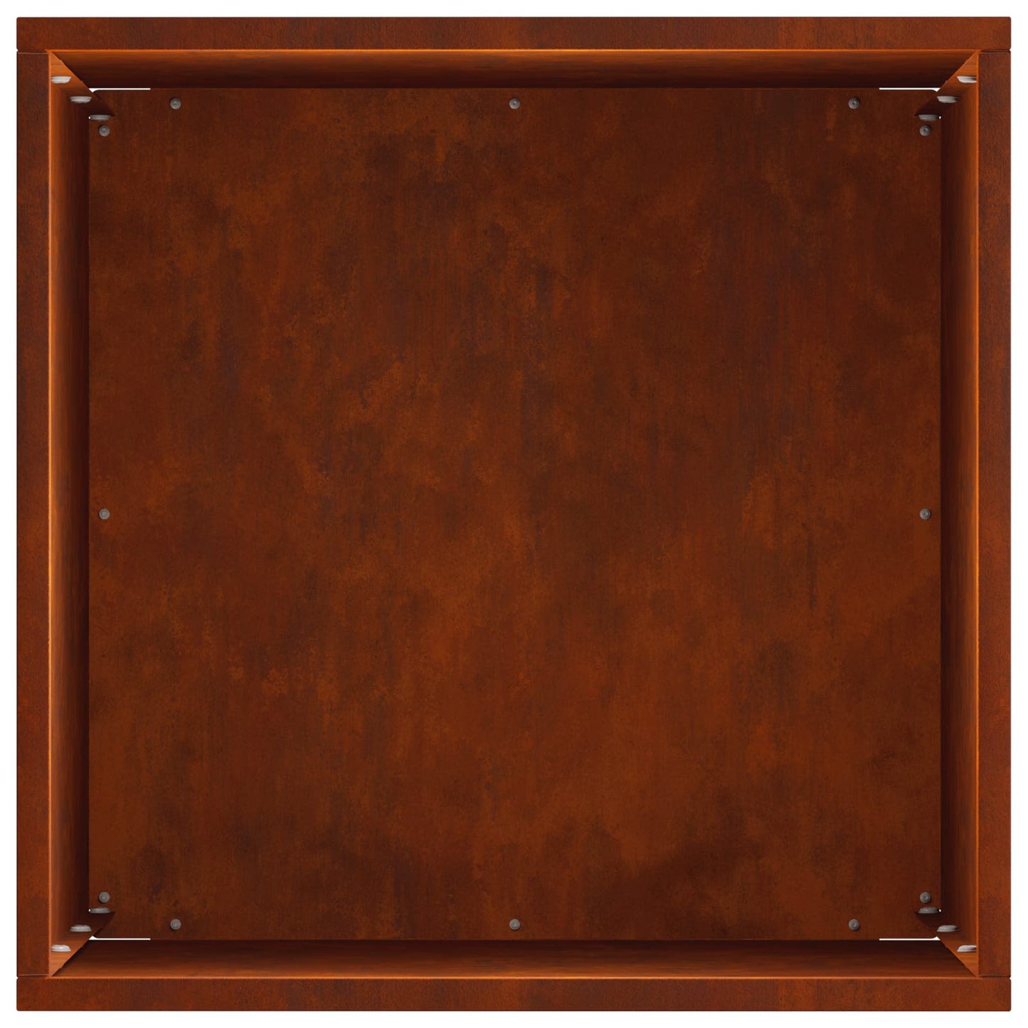 Garden Planter 2 pcs Rusty 40 x 40 x 50 cm Weathering Steel