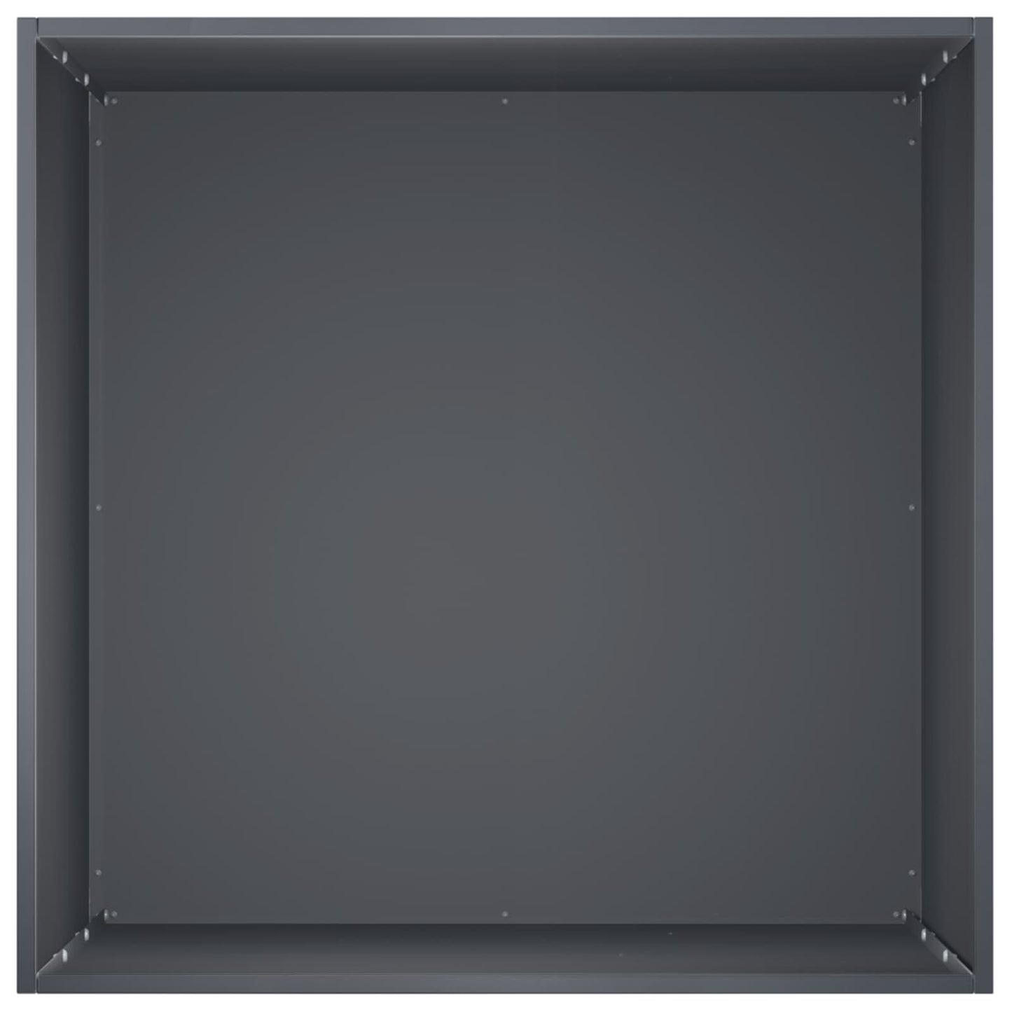 Garden Planter 2 pcs Anthracite 40 x 40 x 75 cm