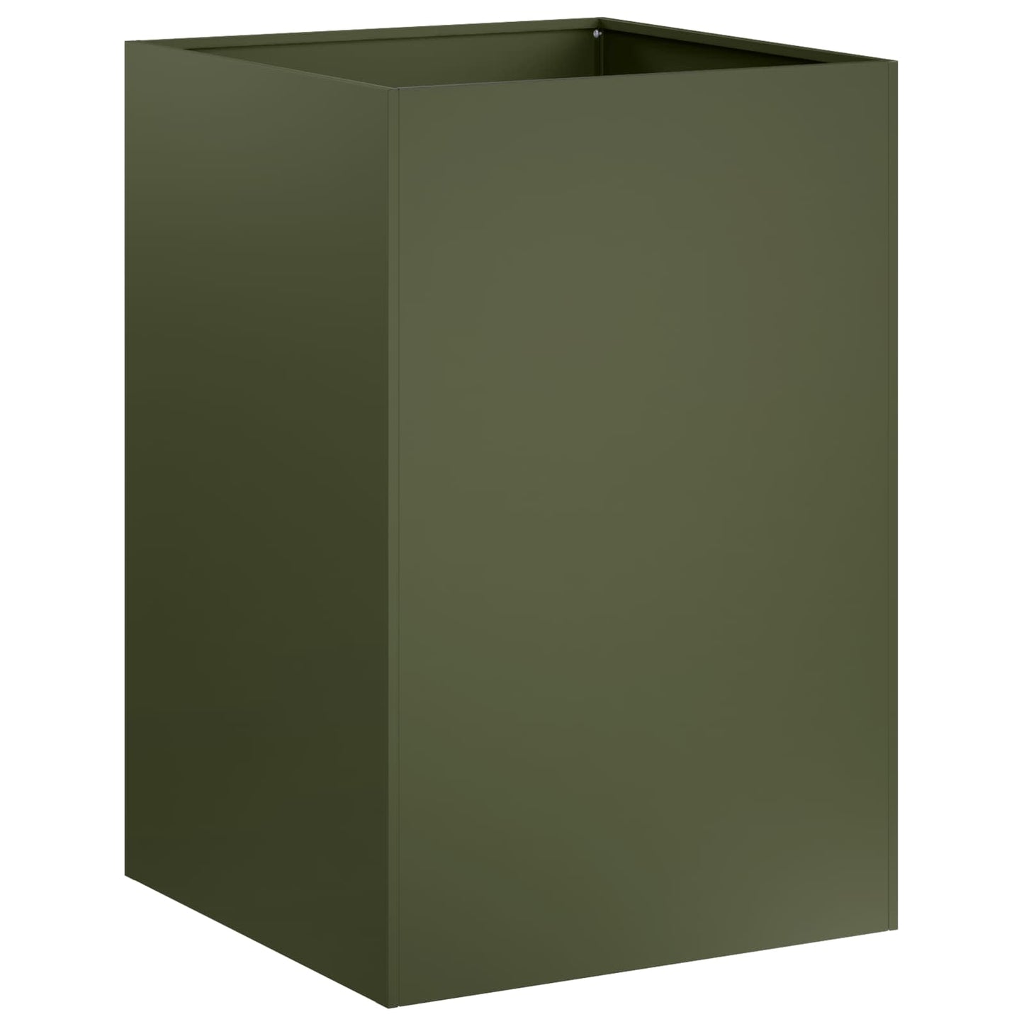 Garden Planter 2 pcs Olive Green 40 x 40 x 75 cm