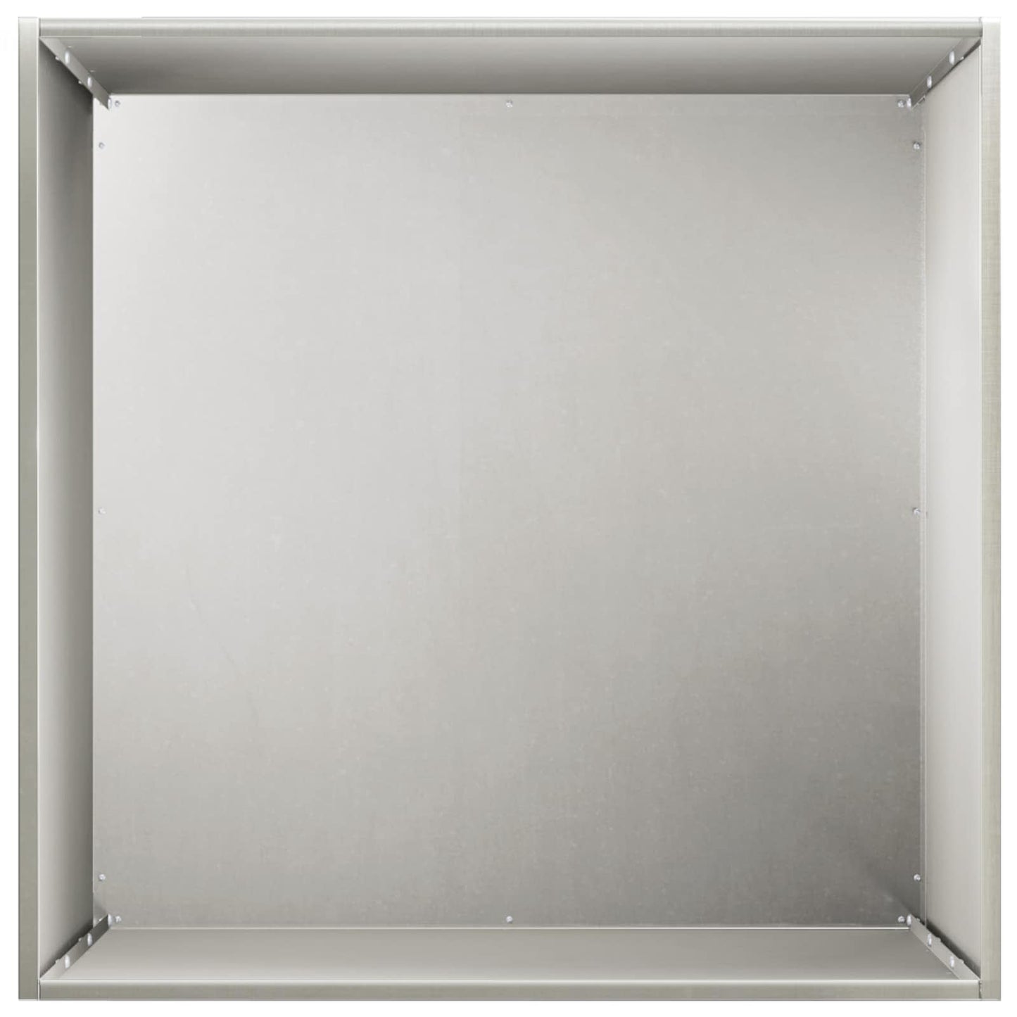 Garden Planter Silver 40 x 40 x 75 cm Stainless Steel