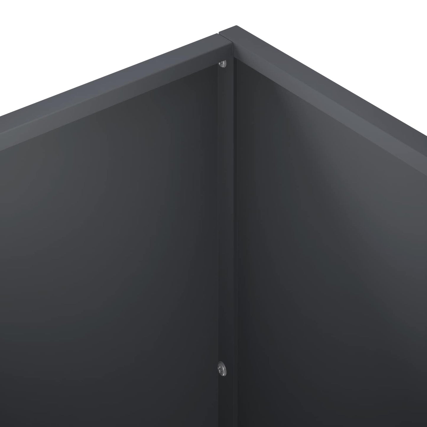 Garden Planter Anthracite 50 x 50 x 75 cm Cold-rolled Steel