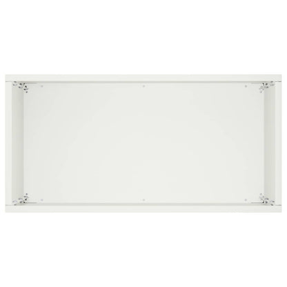 Garden Planter White 40 x 20 x 40 cm Cold-rolled Steel