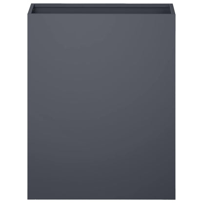 Garden Planter Anthracite 40 x 20 x 40 cm Cold-rolled Steel