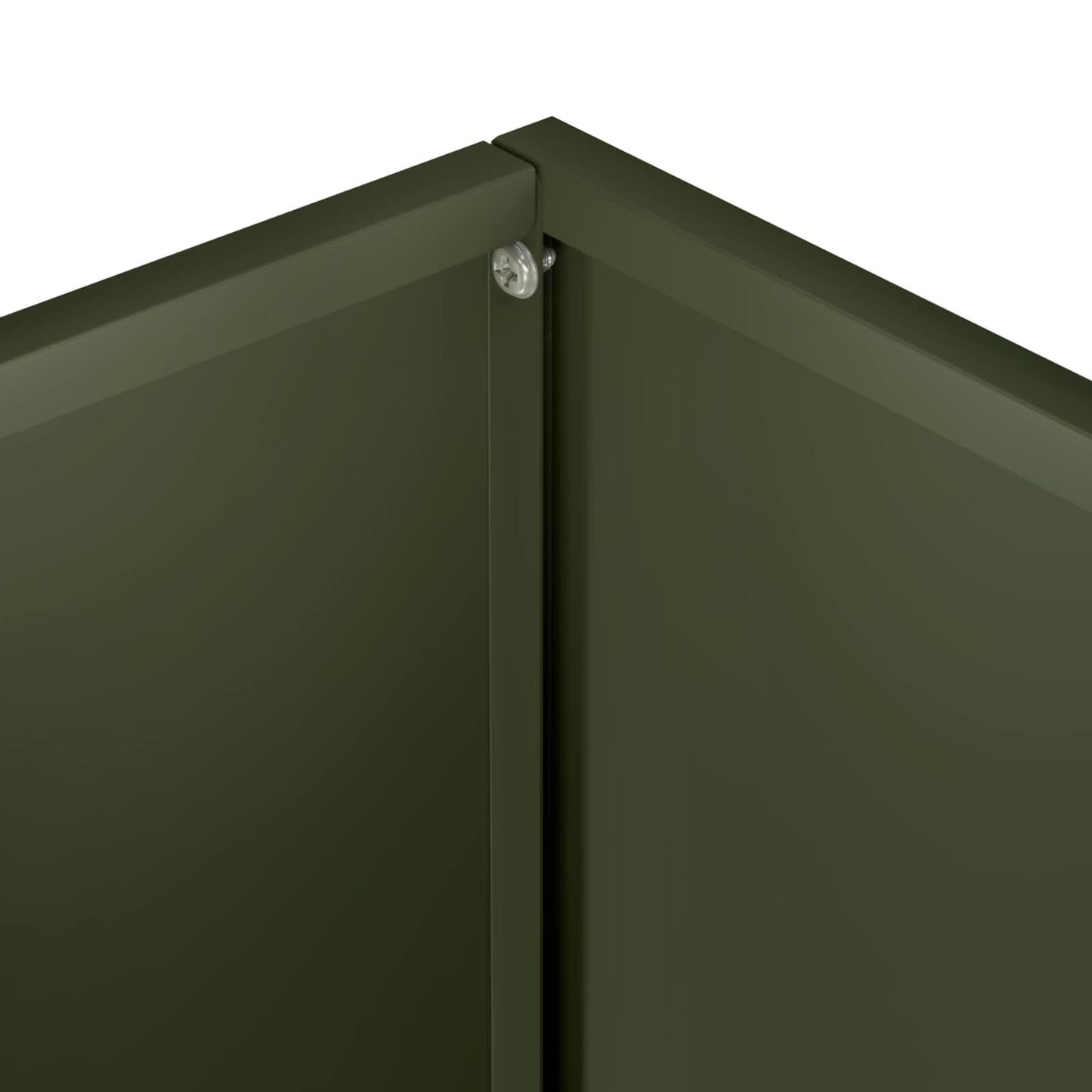 Garden Planter 2 pcs Olive Green 40 x 20 x 40 cm