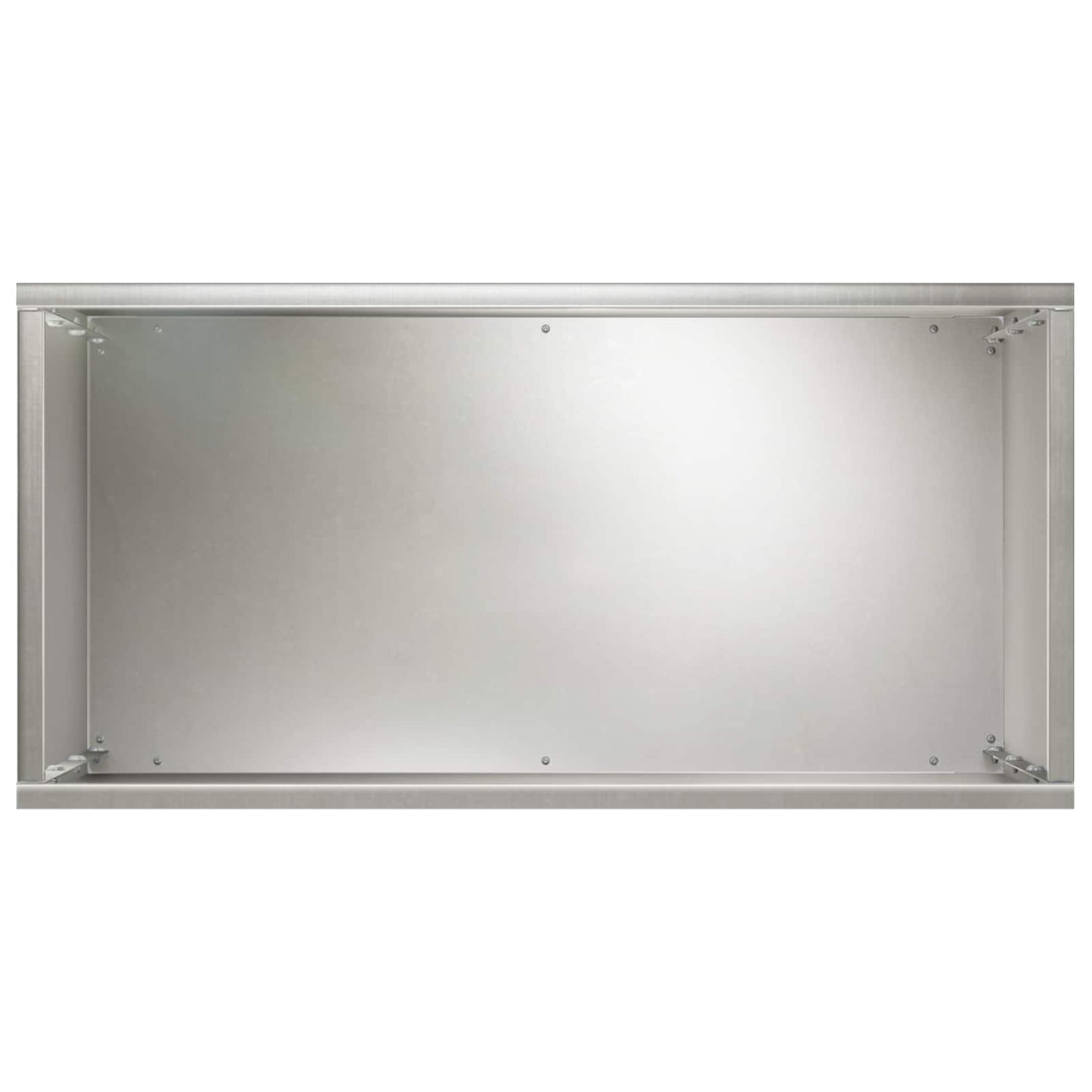 Garden Planter Silver 40 x 20 x 40 cm Stainless Steel
