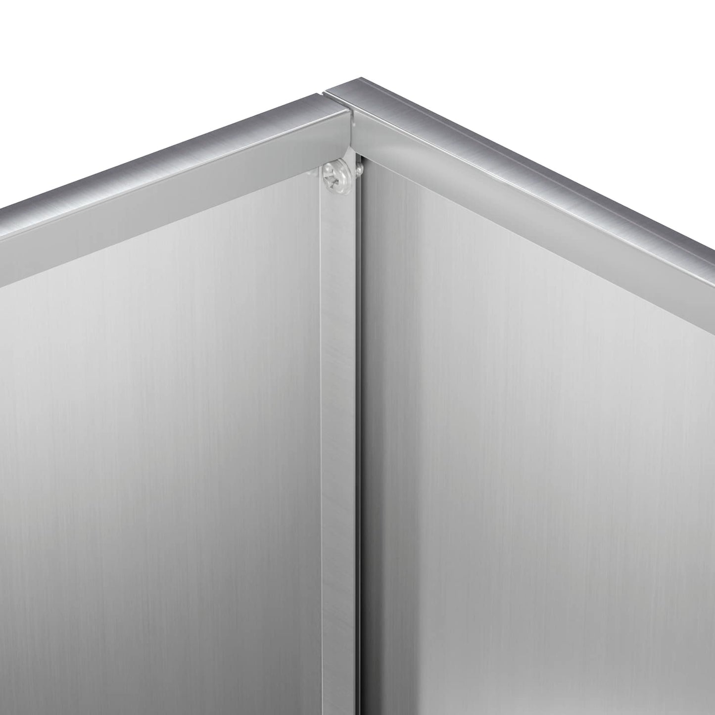 Garden Planter Silver 40 x 20 x 40 cm Galvanised Steel
