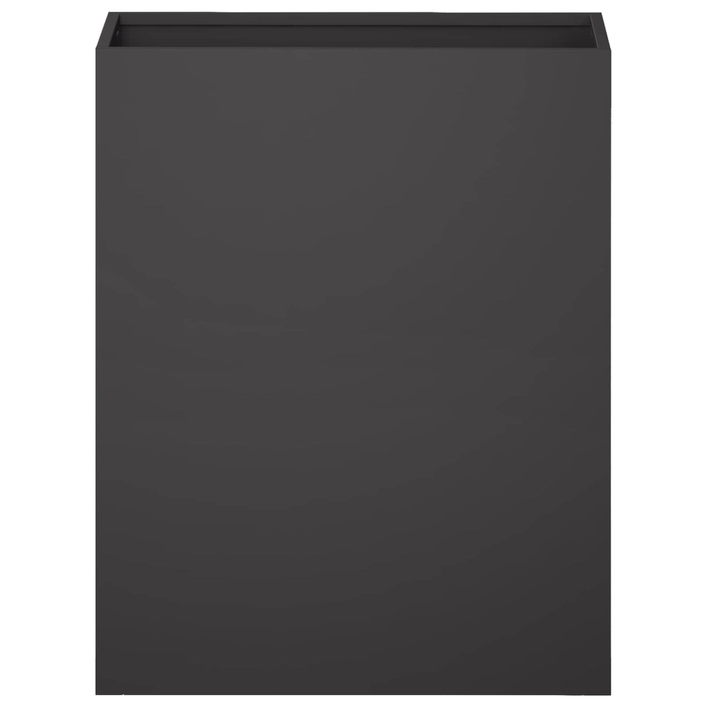 Garden Planter 2 pcs Black 40 x 20 x 50 cm Cold-rolled Steel