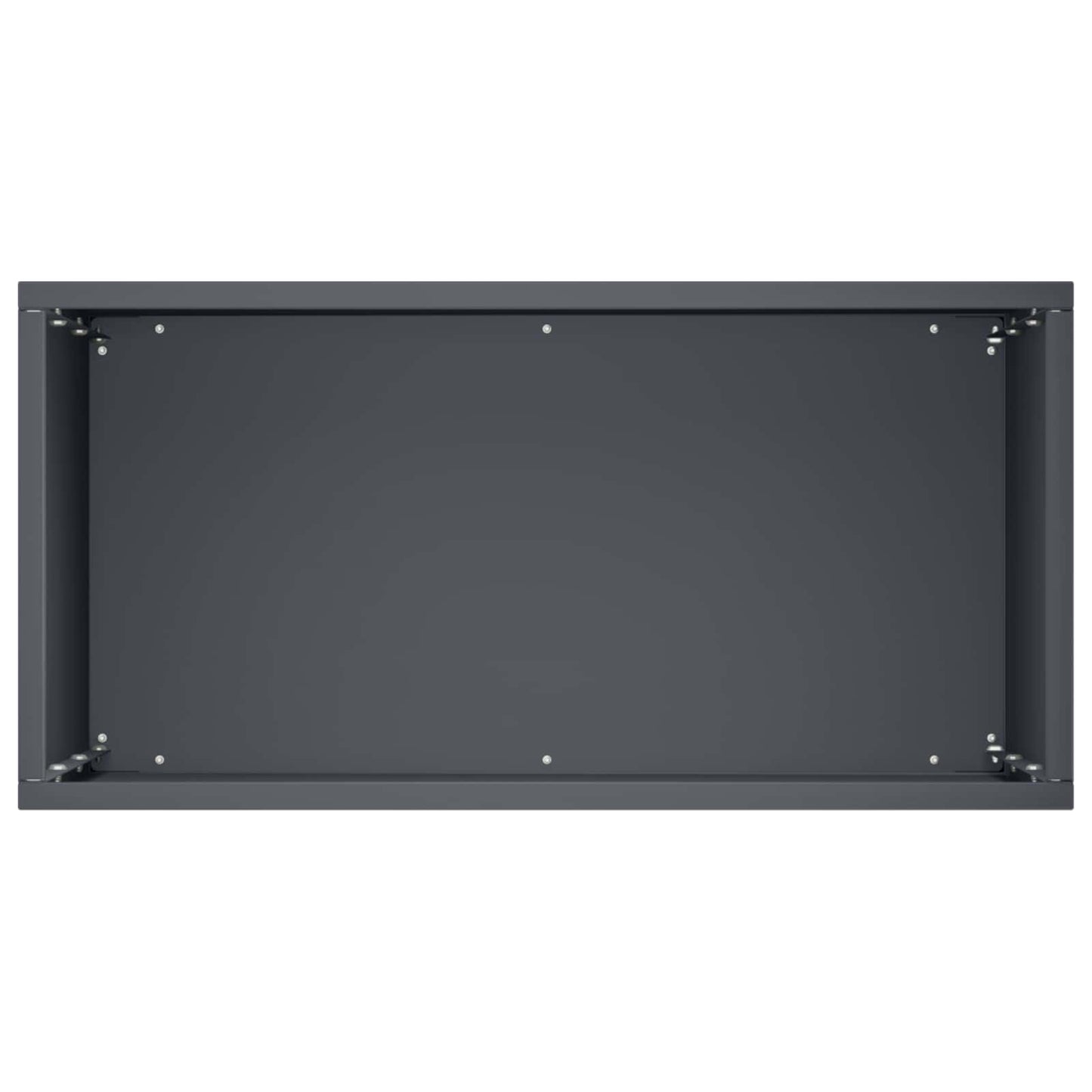 Garden Planter 2 pcs Anthracite 40 x 20 x 50 cm