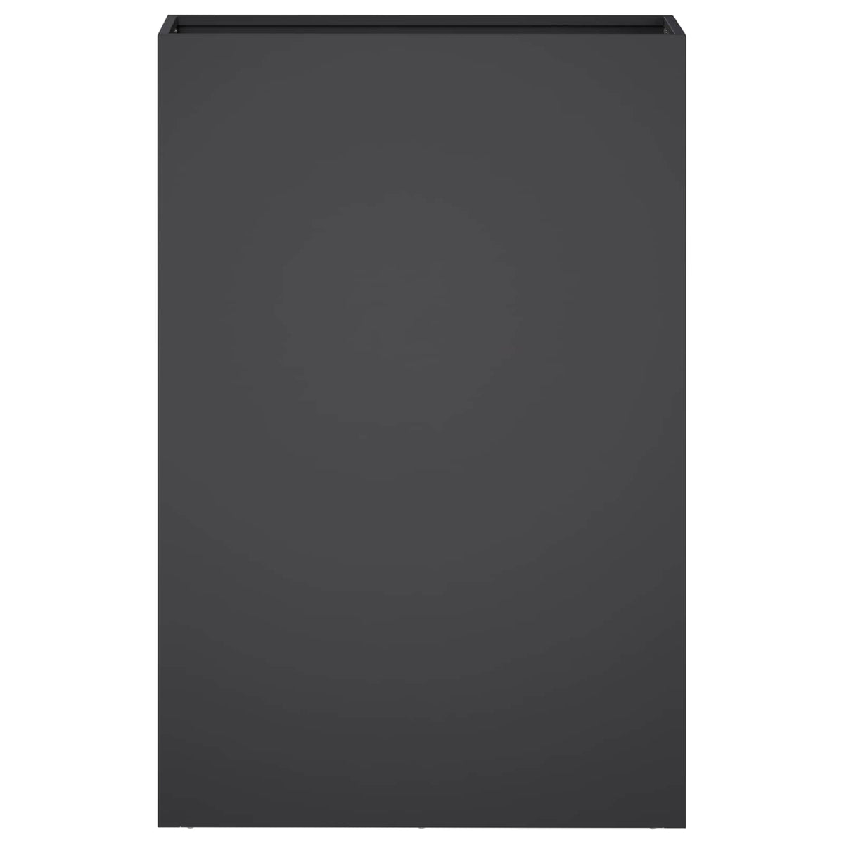 Garden Planter 2 pcs Black 40 x 20 x 75 cm Cold-rolled Steel